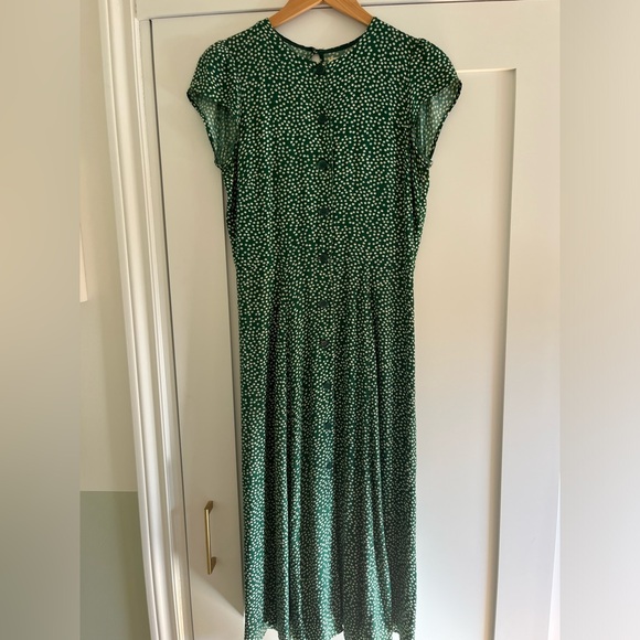 Green Floral Reformation Fauna Dress in Size 6 - Picture 2 of 8